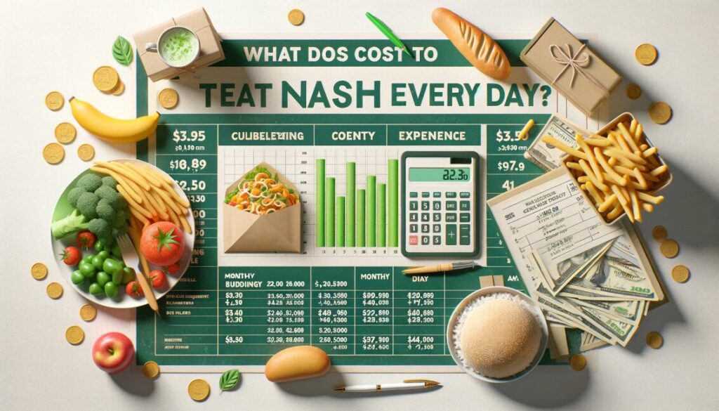 ナッシュを毎日食べるといくらかかる？