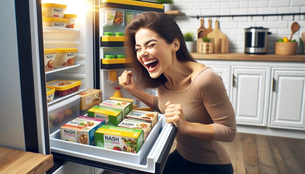 ナッシュ20食を冷凍庫で賢く収納する方法